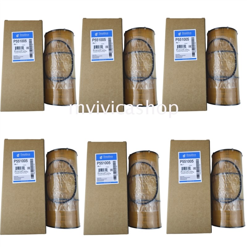 6X Oil Filter A4731800909 A4731800409 for Freightliner Detroit DD13 DD15 DD16