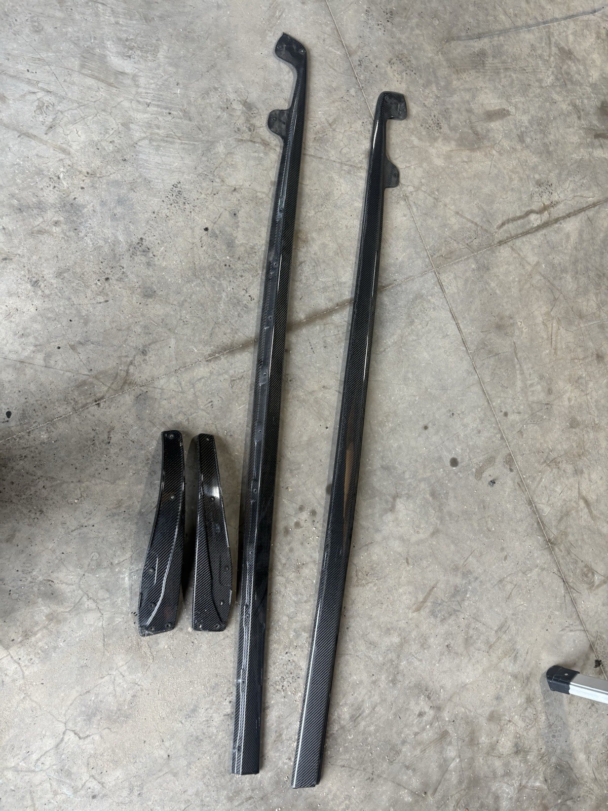 2006-2013 C6 Corvette Widebody Carbon Fiber Side Skirts Z06 Zr1 Grandsport