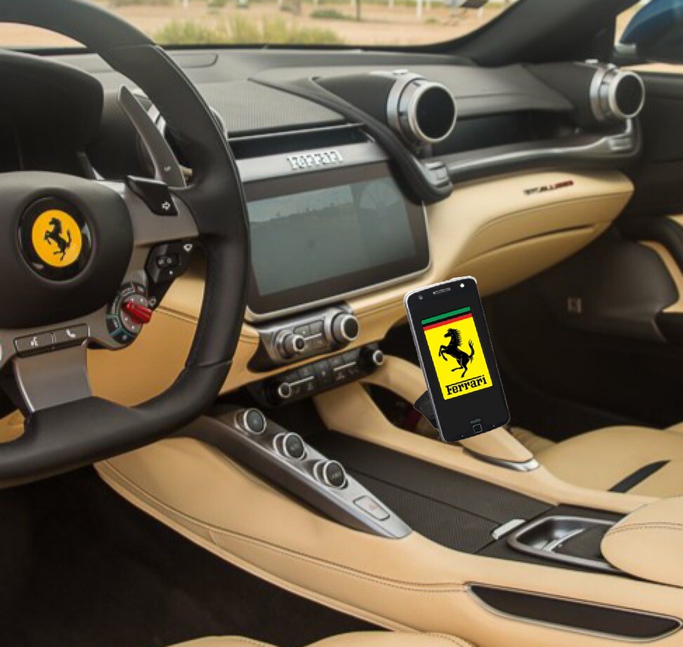 Ferrari GTC4Lusso cell phone mount (holder / bracket) - Satisfaction Guaranteed
