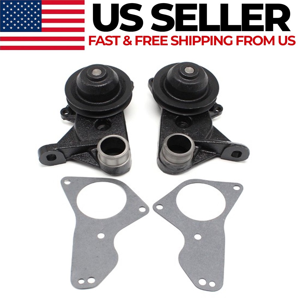 Car Truck Flat Head Water Pumps Flathead PAIR For 1937-1948 Ford Mercury