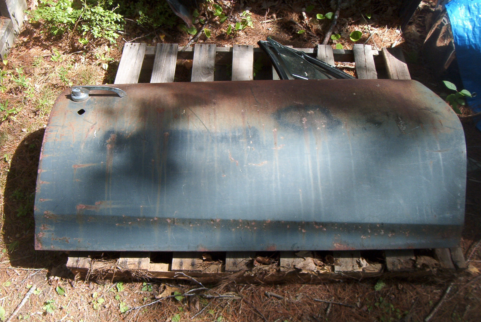 pair OE 1968 GTO doors w/glass,unrestored,LOCAL PICKUP ONLY