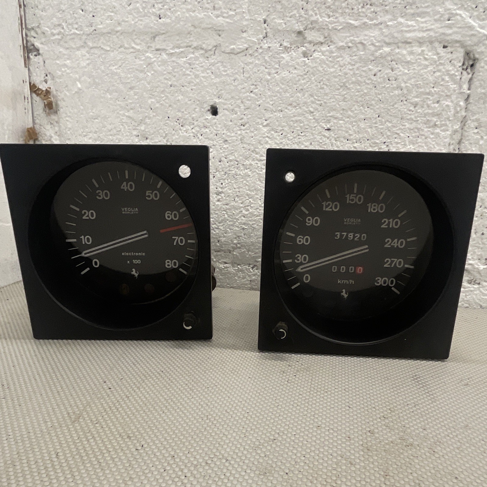 Ferrari 400i 5 Speed Rev Gauge And Speedometer Gauge Trip Counter Working