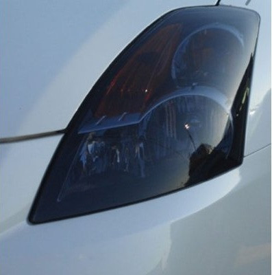 FOR 07-09 ALTIMA SEDAN HEAD LIGHT PRECUT SMOKE TINT OVERLAYS