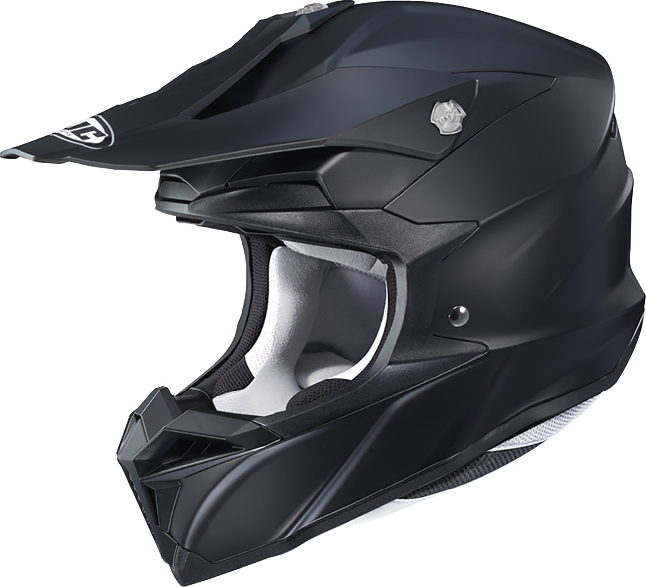 HJC i50 Solid Black Motorcycle Helmet XL Goggle Fit MP39NUS7XBKV