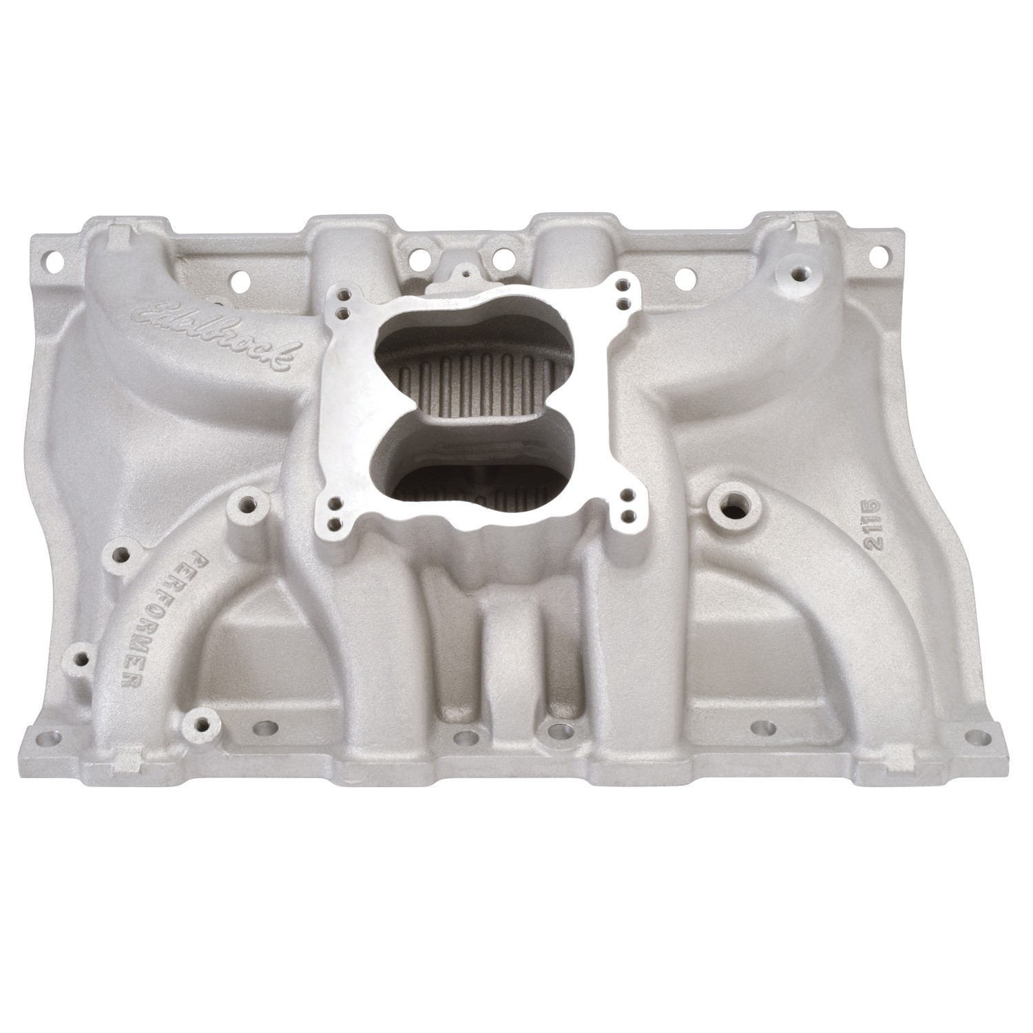 Edelbrock 2115 Performer Intake Manifold for 1968-1976 Cadillac 472-500 Satin