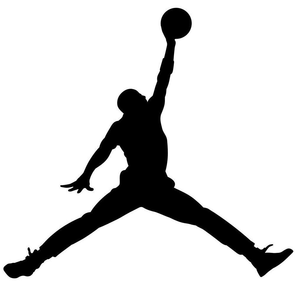 Michael Jordan Vinyl Decal Sticker Car Air LA Lakers NBA Jumpman Basketball Logo