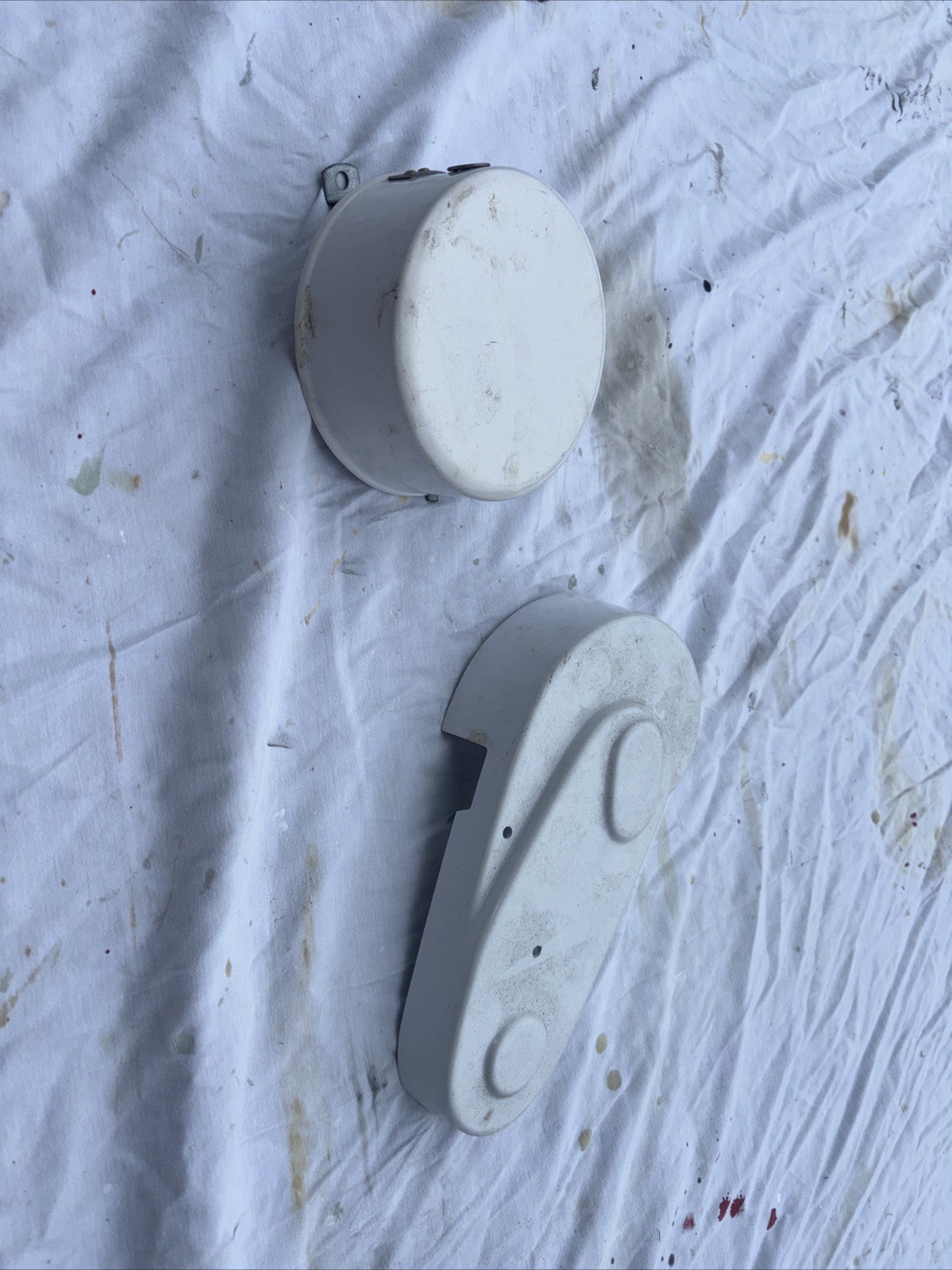 Vintage Harley Davidson Servicar Plastic Pieces For Alternator  ￼(2)