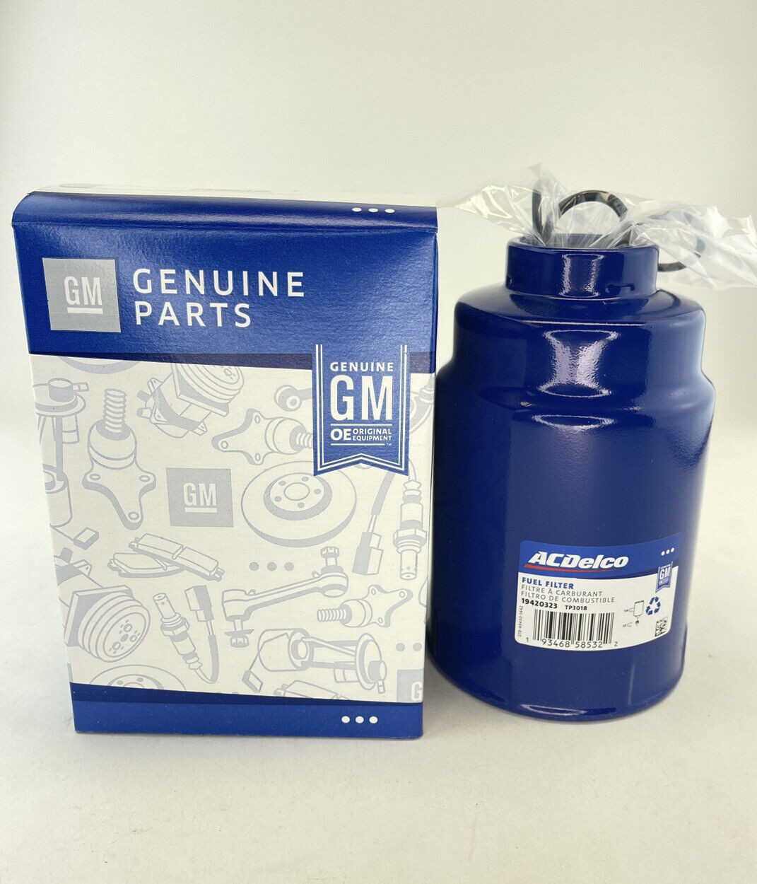 GENUINE TP3018 DURAMAX 6.6 FUEL FILTER AC Delco GM 12664429 12646512 TP3012 GENUINE TP3018 DURAMAX 6.6 FUEL FILTER AC Delco GM 12664429 12646512 TP3012