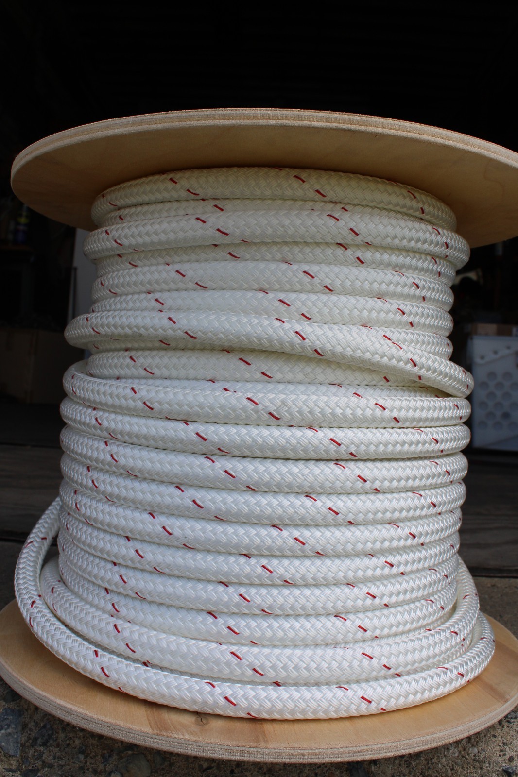 New England STA-SET Halyard Sheet Line, Sailboat Rigging Rope 5/8