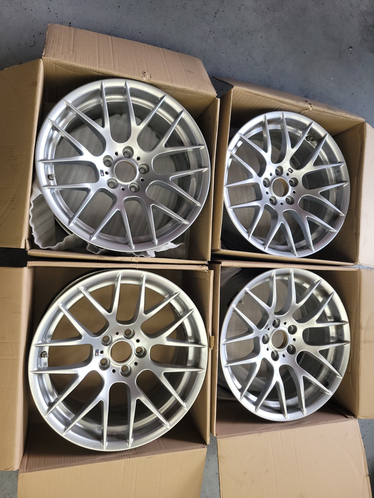 OEM BMW 08-13 E90 E92 E93 M3 19” 359M factory Competition comp wheels rims