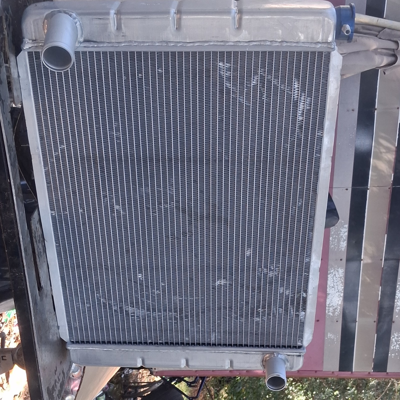 JEGS Ford/Chrysler-Style Aluminum Radiator 2 Row, 1 JEGS Ford/Chrysler-Style Aluminum Radiator 2 Row, 1
