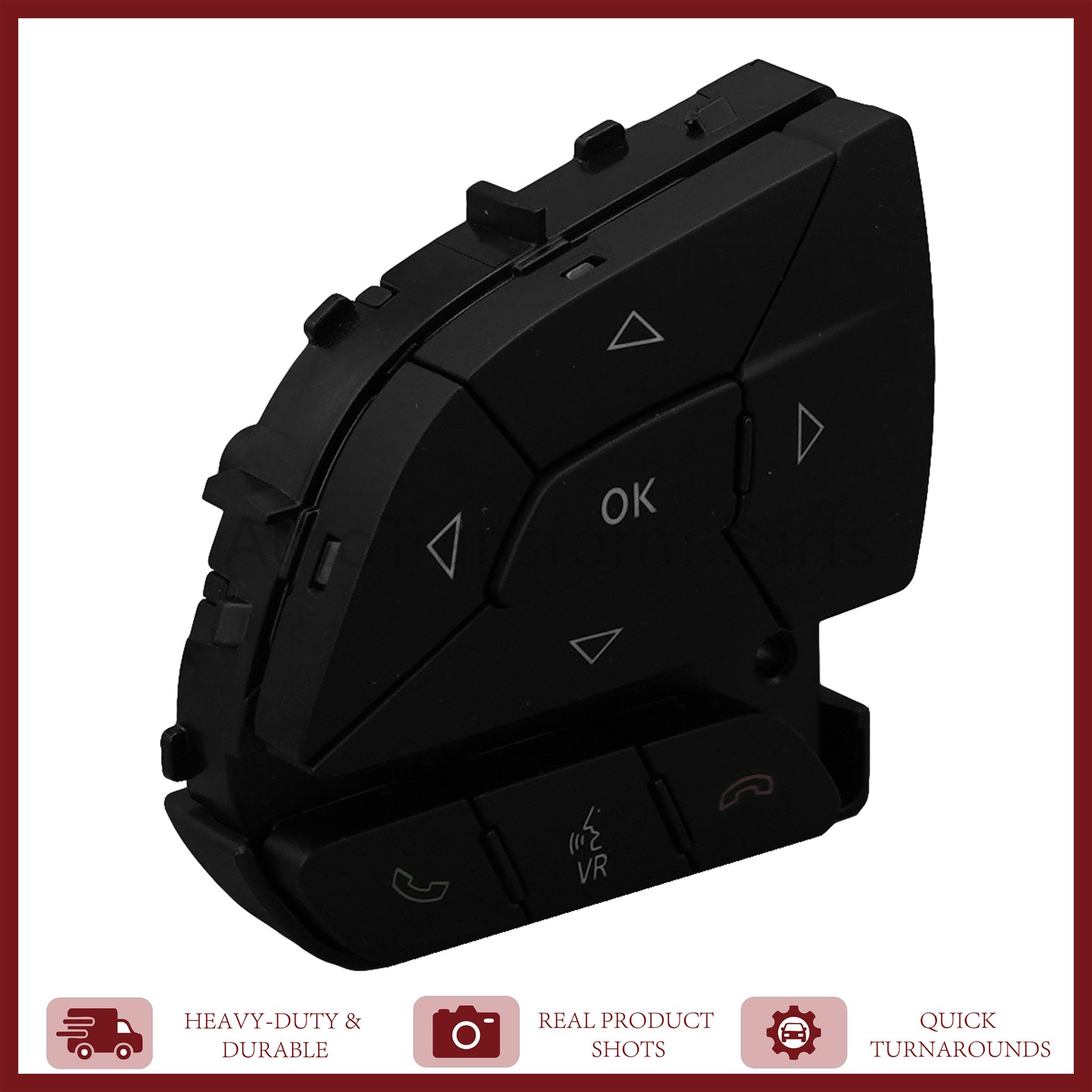 Fit For 14-21 Dodge Jeep 68321893AA Steering Wheel EVIC Audio Switch