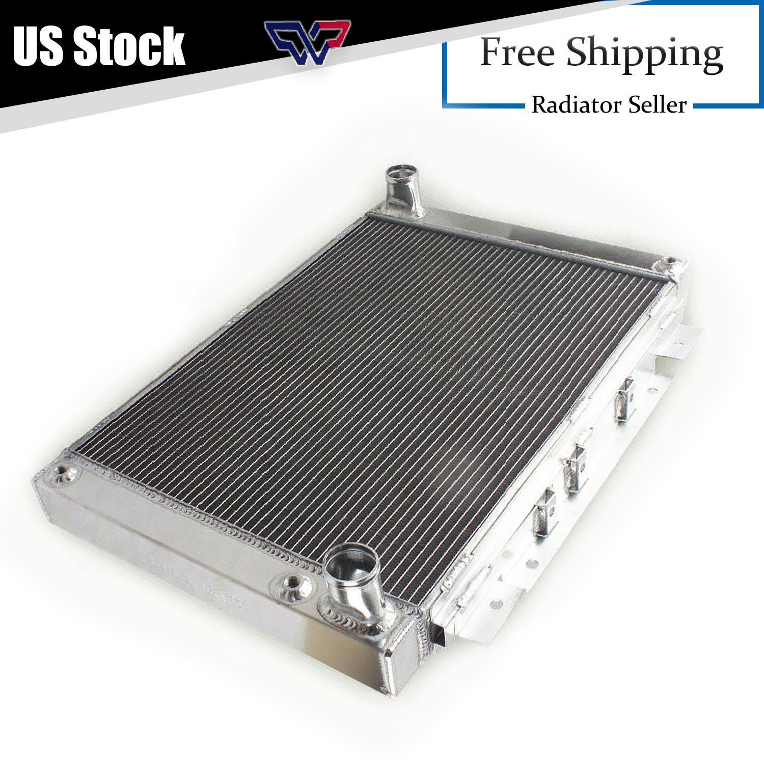 Radiator for 64 65 66 Ford Thunderbird T-Bird AT/MT 6.4L 7.0L 1964-1966 Aluminum Radiator for 64 65 66 Ford Thunderbird T-Bird AT/MT 6.4L 7.0L 1964-1966 Aluminum