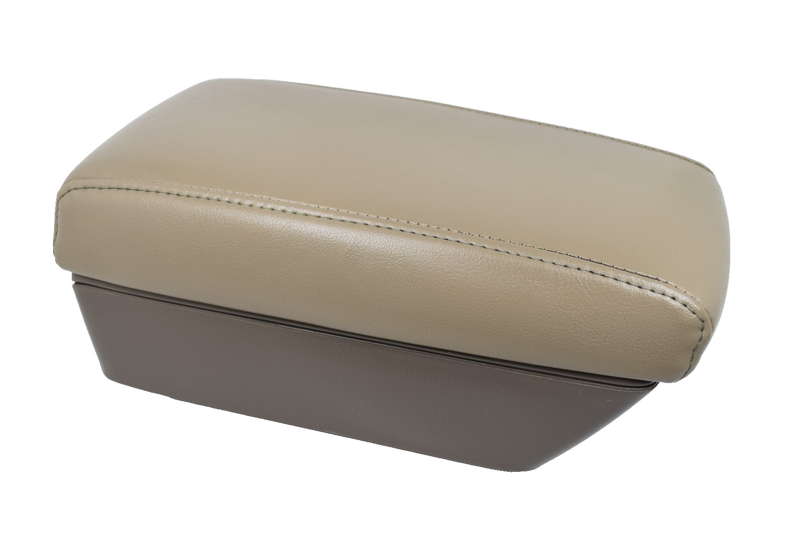 2001-2004 Nissan Pathfinder Center Console Beige Plastic Armrest Lid Storage OEM