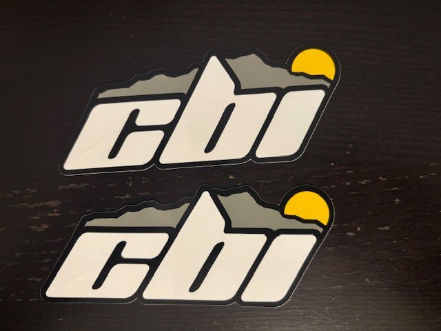 CBI Off Road 2PC STICKER SET 4
