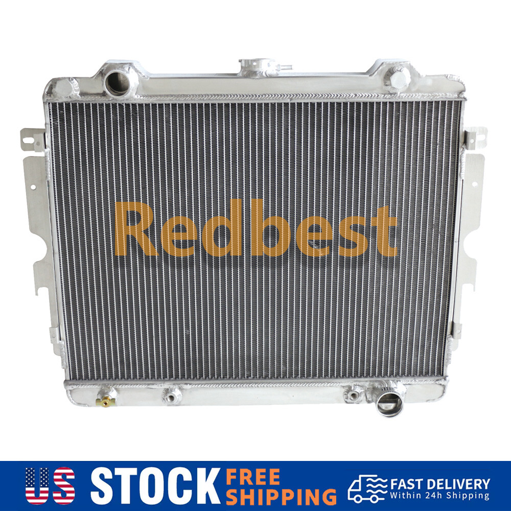 For 1974-76 Dodge Dart/Plymouth Duster 76-79 Chrysler Valiant 4 Row Alu Radiator