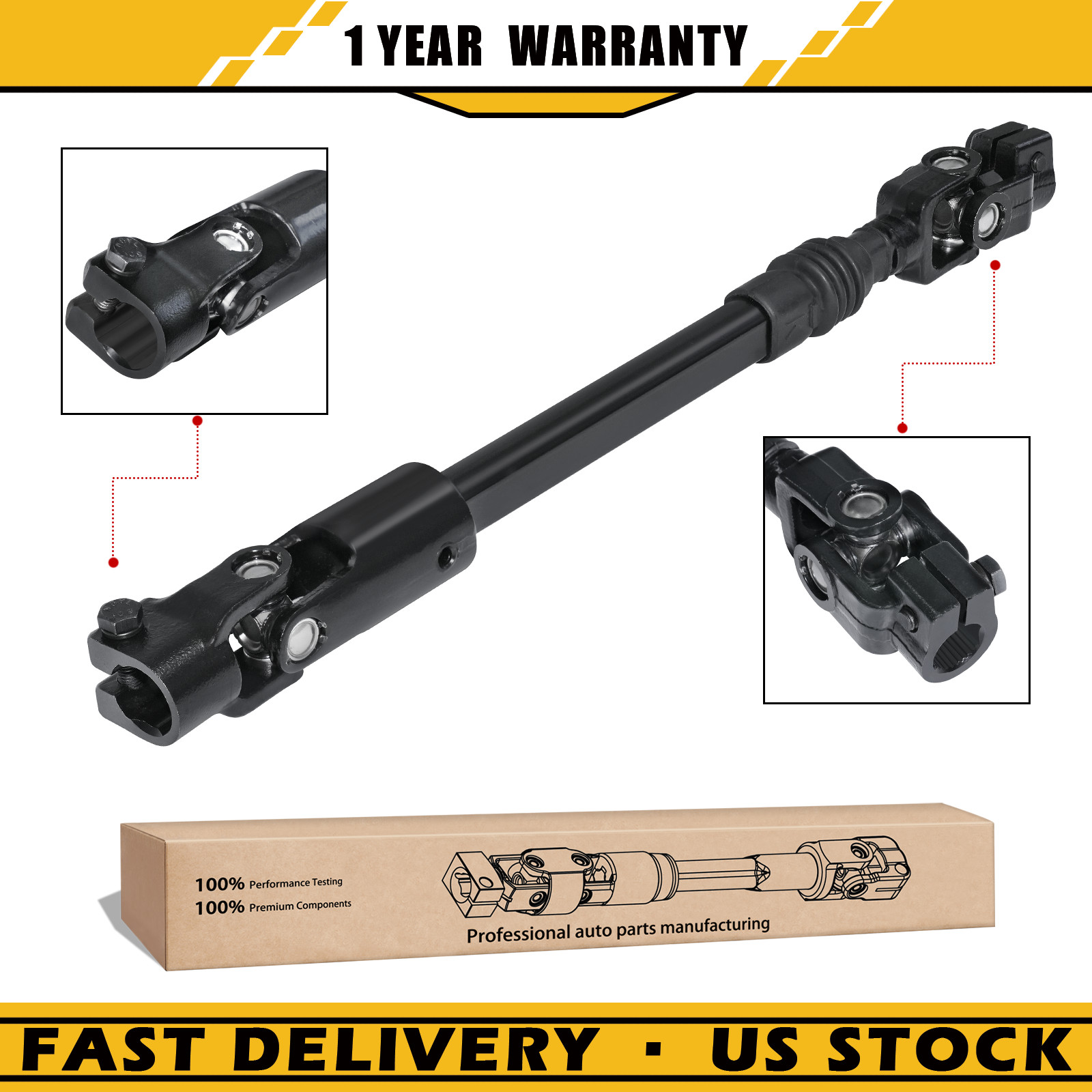 Power Column Steering Shaft for 1984-1994 Jeep Cherokee XJ 4713943