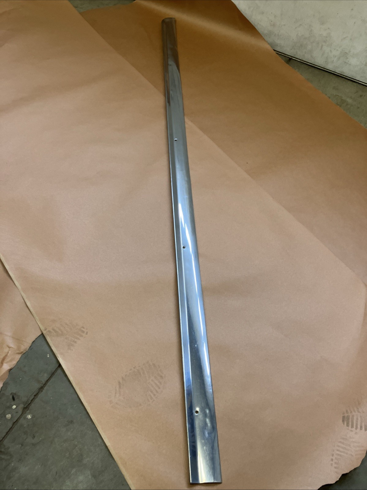 61-63 Lincoln Continental Lower Rocker Stainless Moulding Molding Trim 61-63 Lincoln Continental Lower Rocker Stainless Moulding Molding Trim