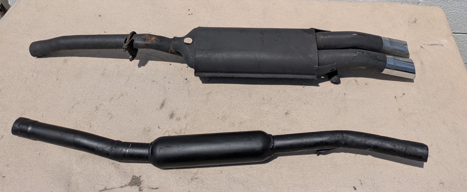 Exhaust System For MGB With Twin Carburetors Exhaust System For MGB With Twin Carburetors