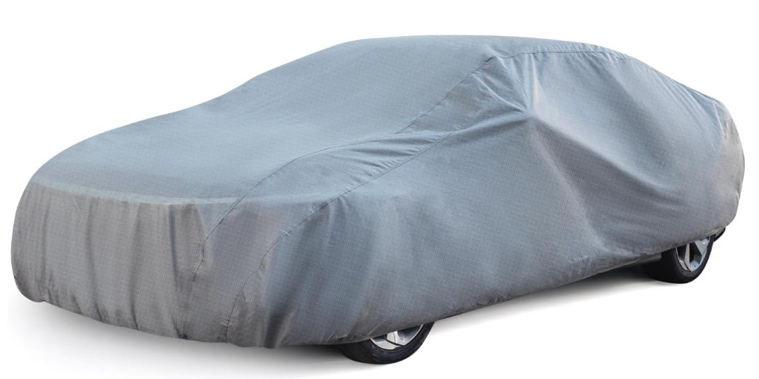 Funda para Coche Sedán 205'' Transpirable Antipolvo Interior Exterior Universal