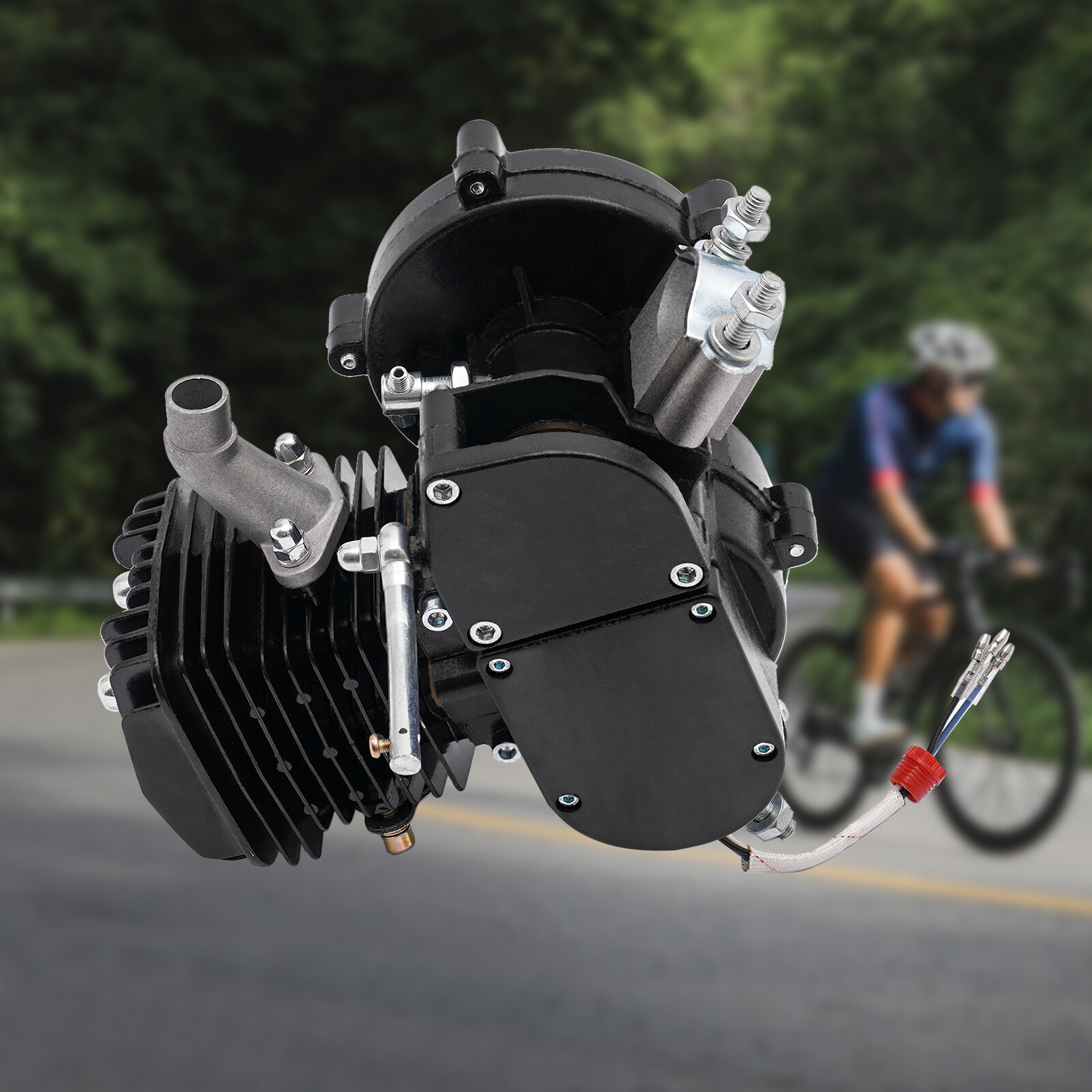 2-Stroke 80CC Bicycle Motor  Bike Motorized Petrol Gas Powered Engine