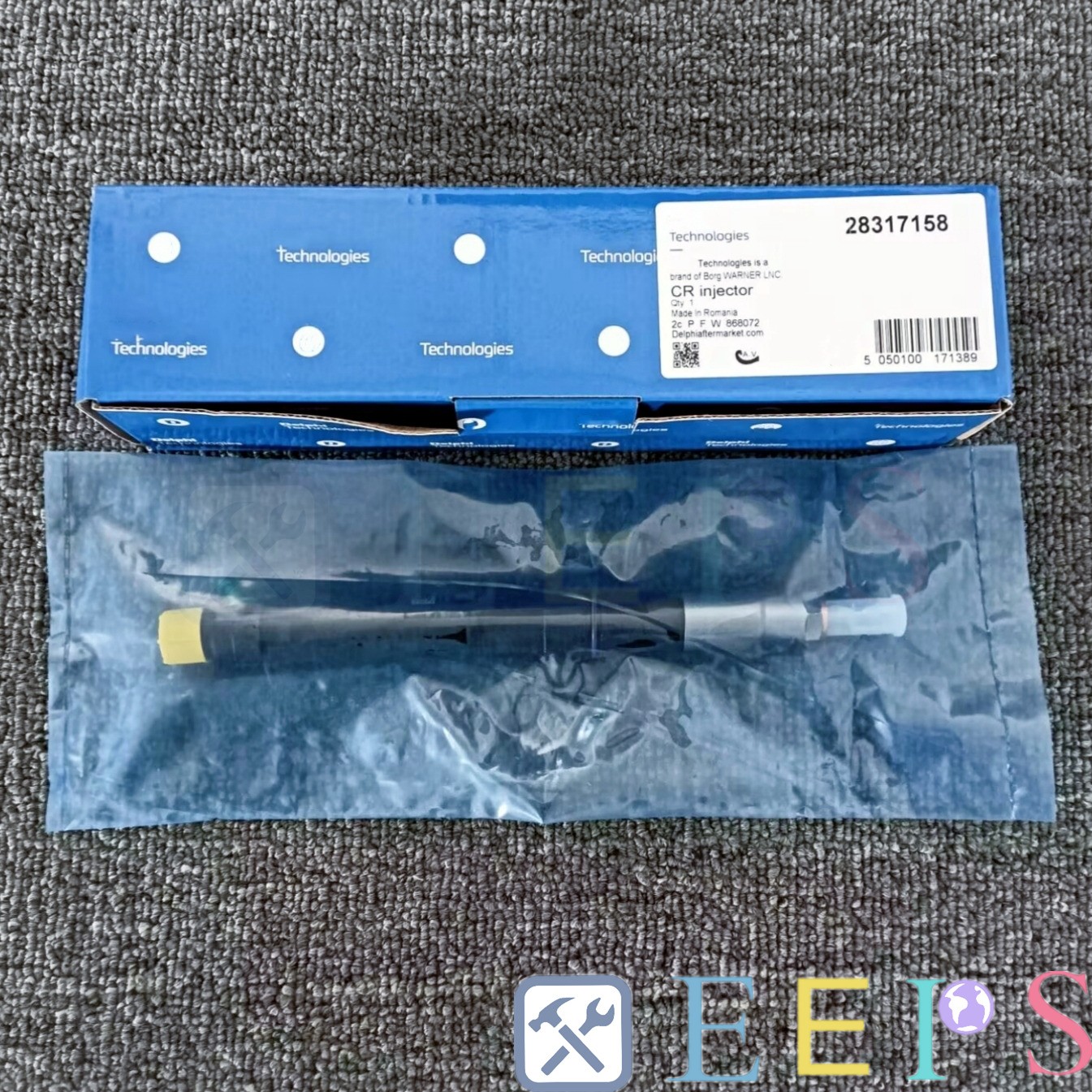 1x Common Rail Fuel Injector 28317158 Fits For JCB 444 Engine Diesel