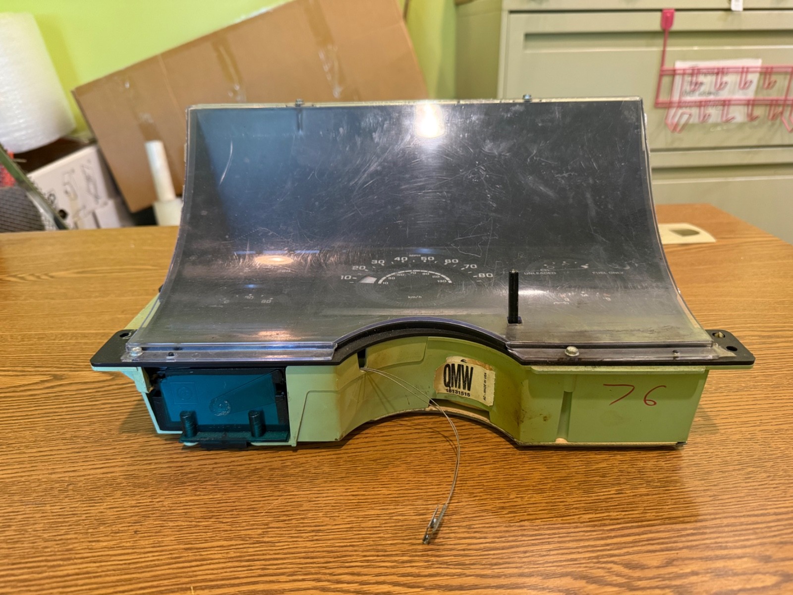 1988-1991 Silverado Sierra C/K Instrument Gauge Cluster OEM. 16131515