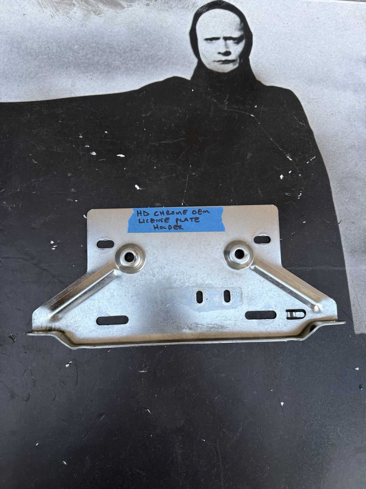 Genuine Harley OEM 97-15 Softail License Plate Bracket Holder