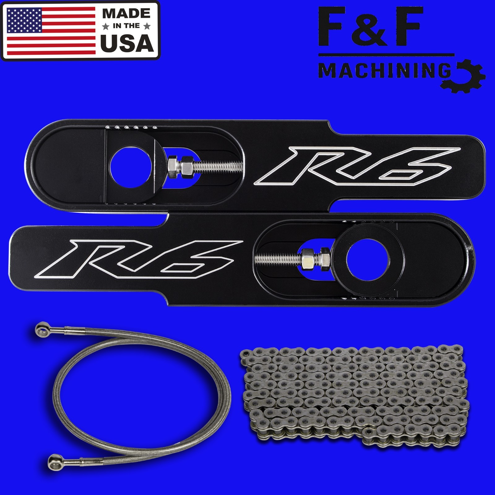 2006-2009 Yamaha R6-S bolt on swingarm extensions kit \ 2006-2009 Yamaha R6-S bolt on swingarm extensions kit \