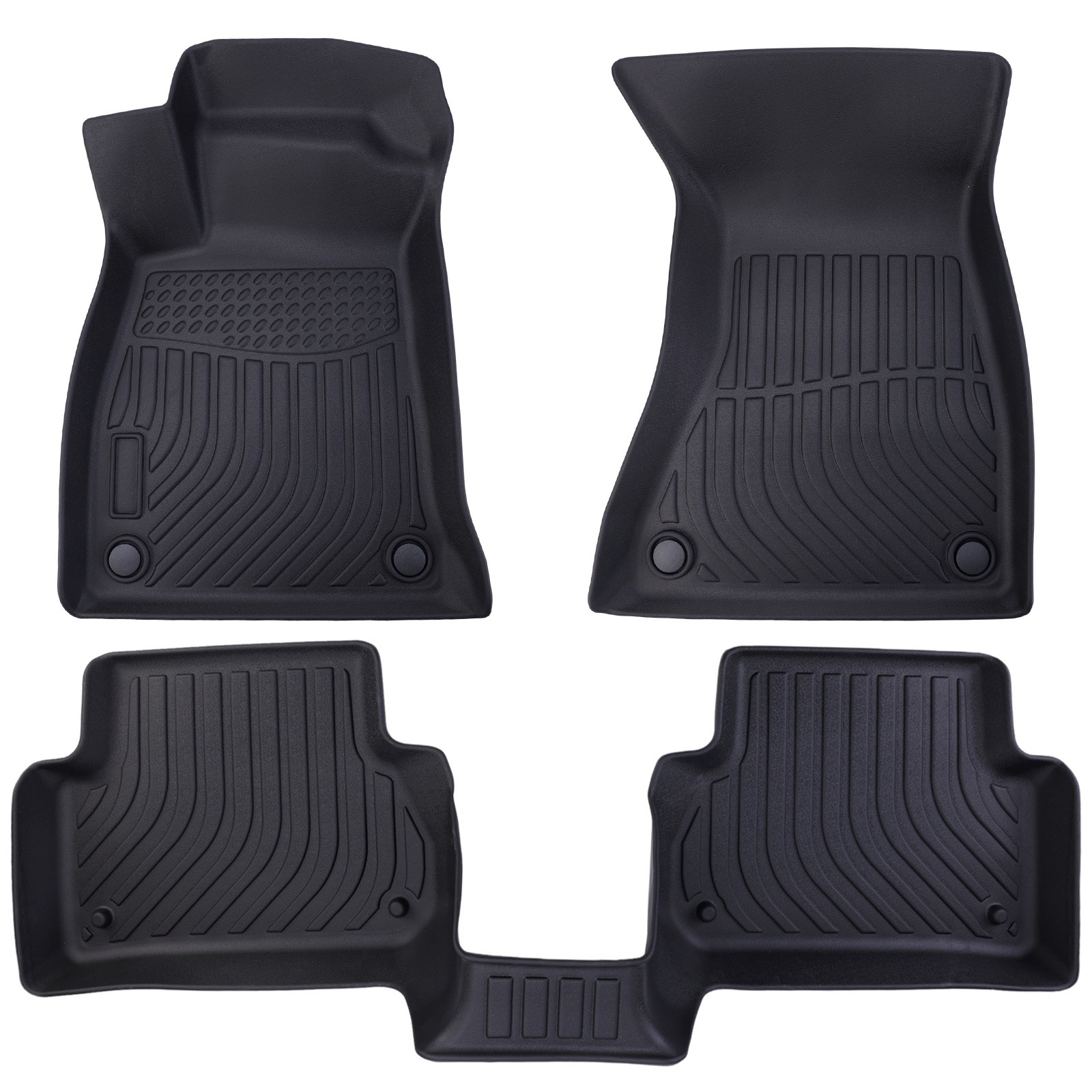 Auto Tapetes de suelo TPE Alfombrillas Para Audi A5 S5 Sedán Sportback 2018-2025