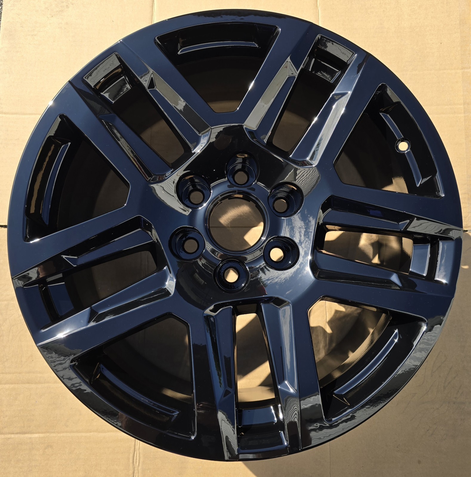 2019-2026 Chevrolet GMC Silverado Sierra OEM Factory BLACK Wheel Rim 23377017 2