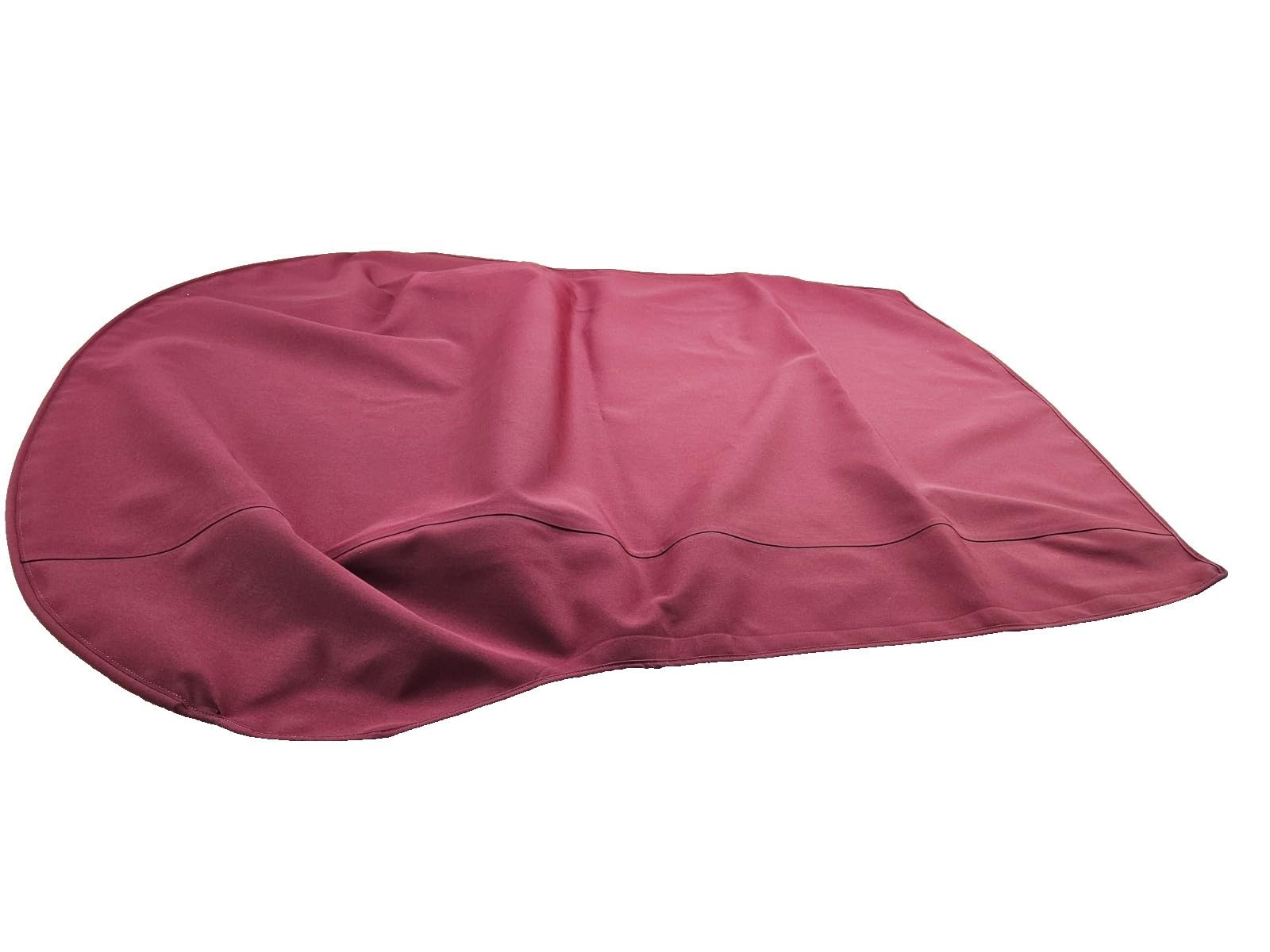 Fits 1973-1979 Volkswagen Beetle Soft Top Canvas Burgundy Top Only