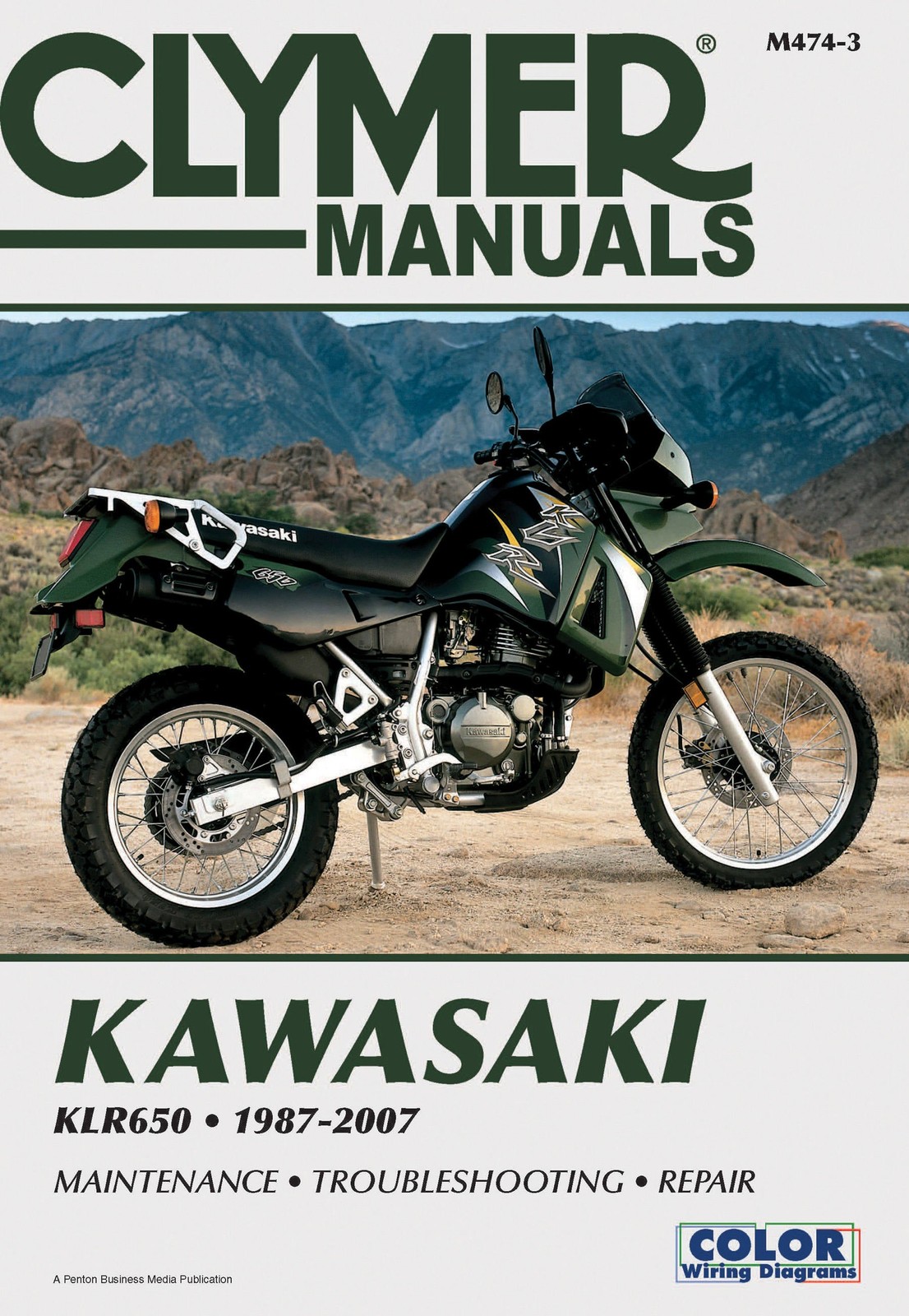 Kawasaki KLR650 Service Repair Workshop Manual Book Clymer Haynes 1987-2007