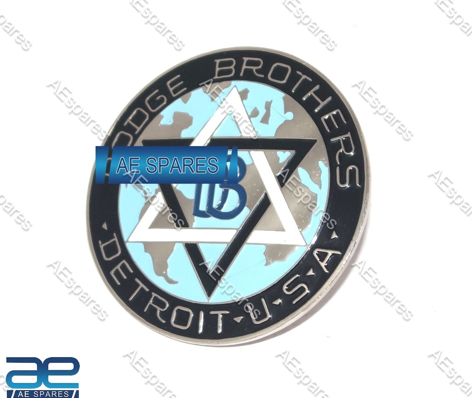 For Antique 1917-25 Dodge Brothers Enamel Car Automobile Radiator Badge New For Antique 1917-25 Dodge Brothers Enamel Car Automobile Radiator Badge New