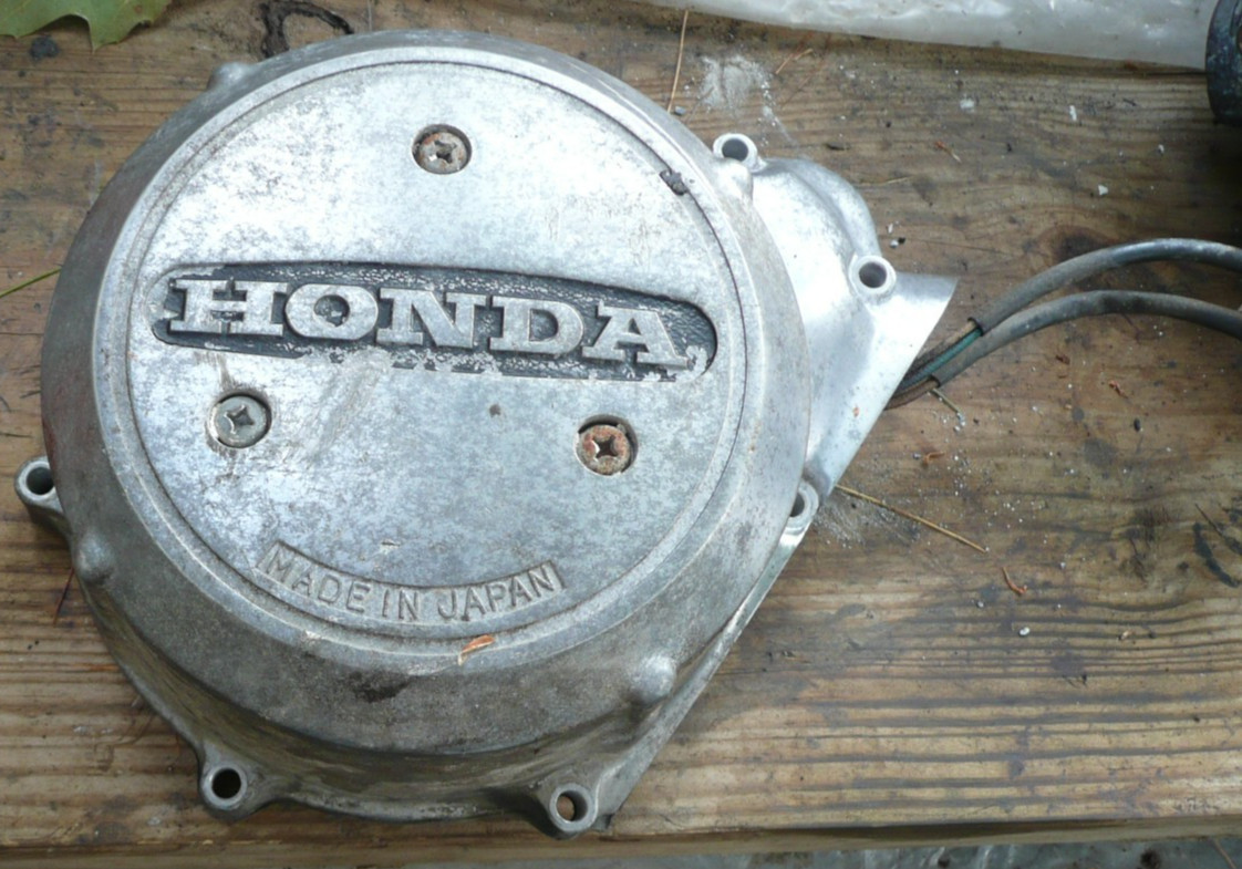 CB750 - Stator and Stator Cover - From a 1972 CB750 - Stator and Stator Cover - From a 1972