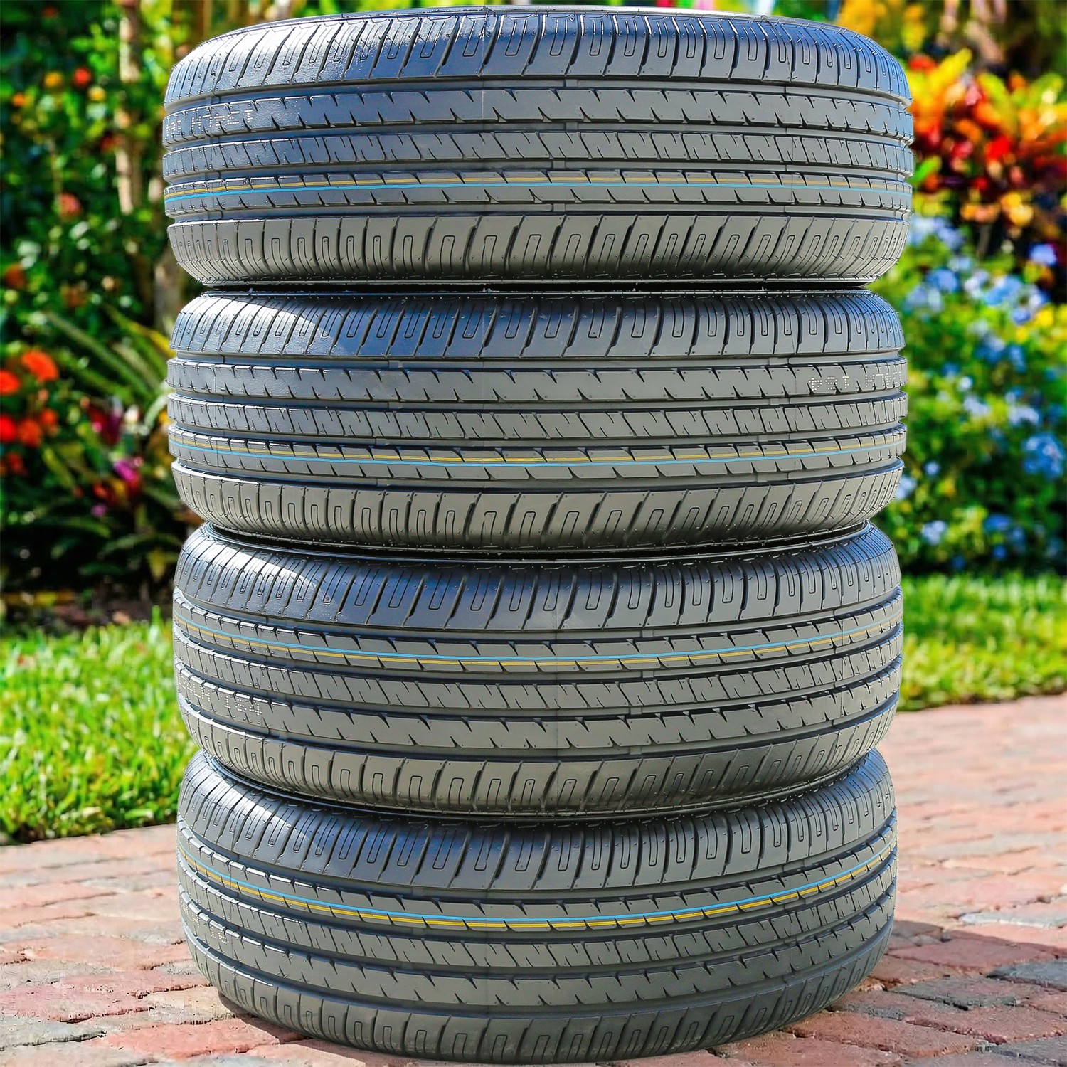 4 Armstrong Blu-Trac PC 205/55R16 94V XL All Season Tires 85k Mi Warranty 700AA