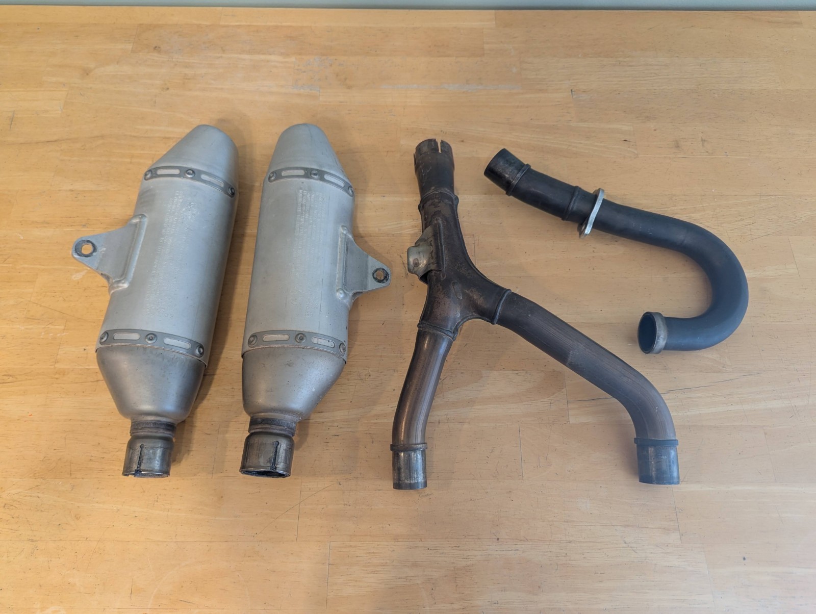 2006 Honda CRF250R OEM Full Exhaust System