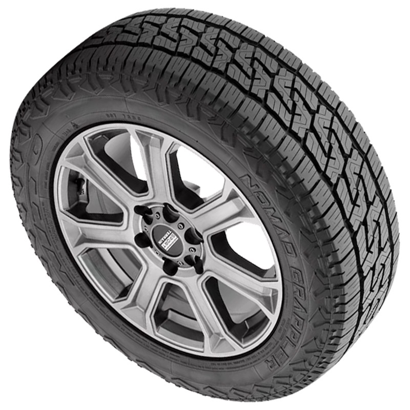1 Nitto Nomad Grappler 255/50R20 110H All Terrain Truck Tires ( Take Off )