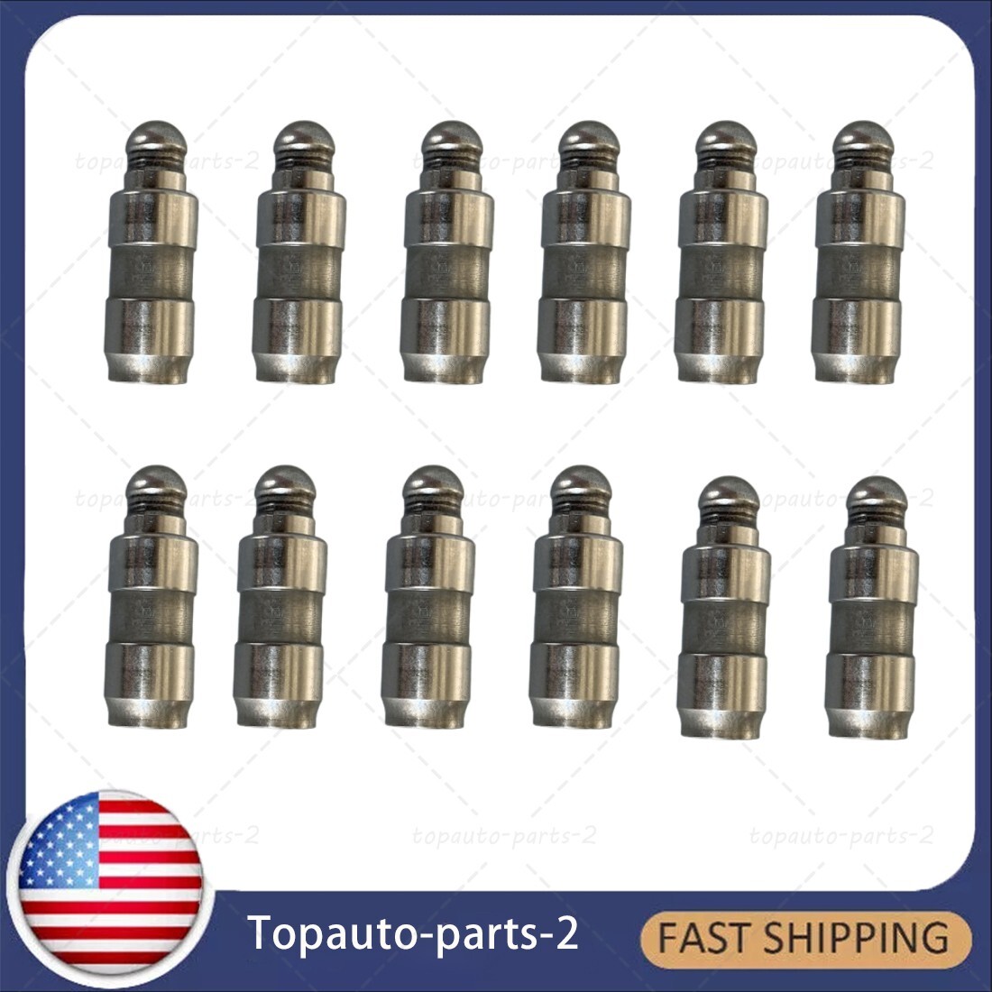 12x Valve Lifters 5184332AA for 2011-2024 Jeep Dodge Chrysler 200 3.6LPentastar 12x Valve Lifters 5184332AA for 2011-2024 Jeep Dodge Chrysler 200 3.6LPentastar