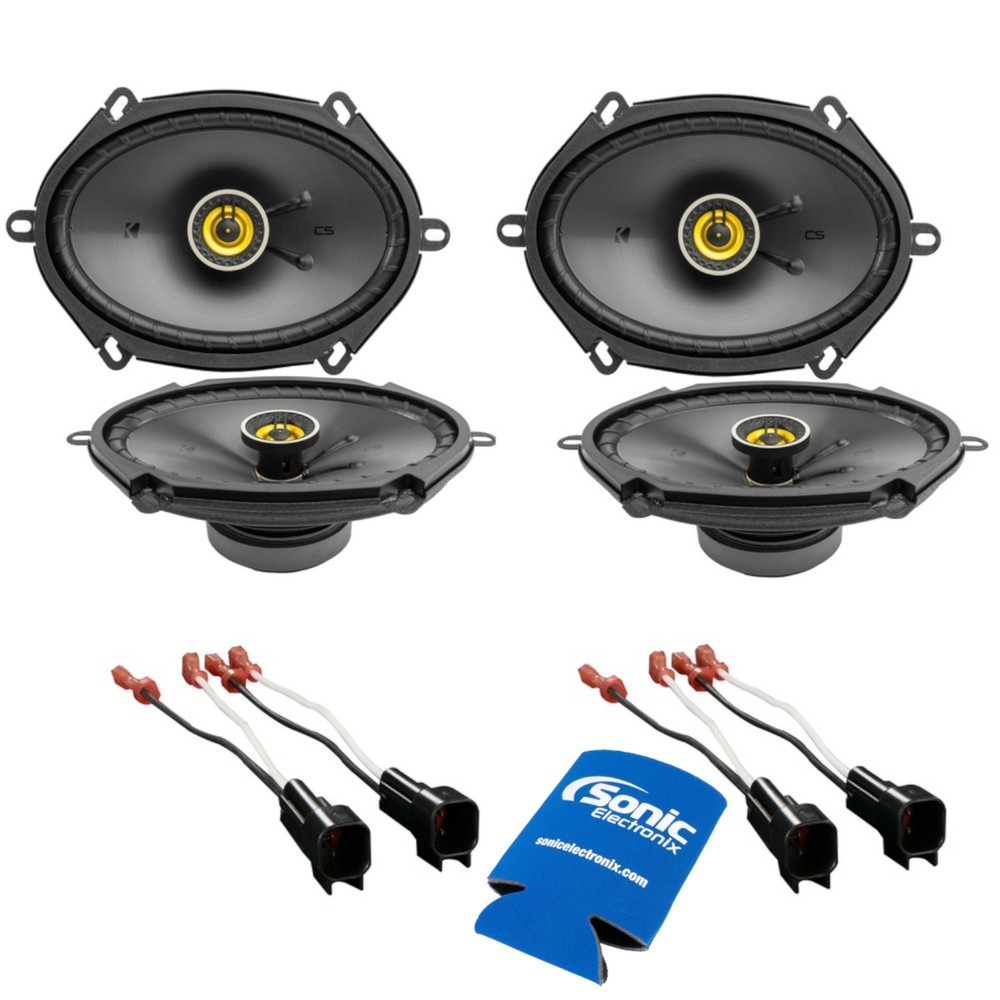 2005-2016 Ford F-250/350/450/550 Kicker Factory Speaker Upgrade Package