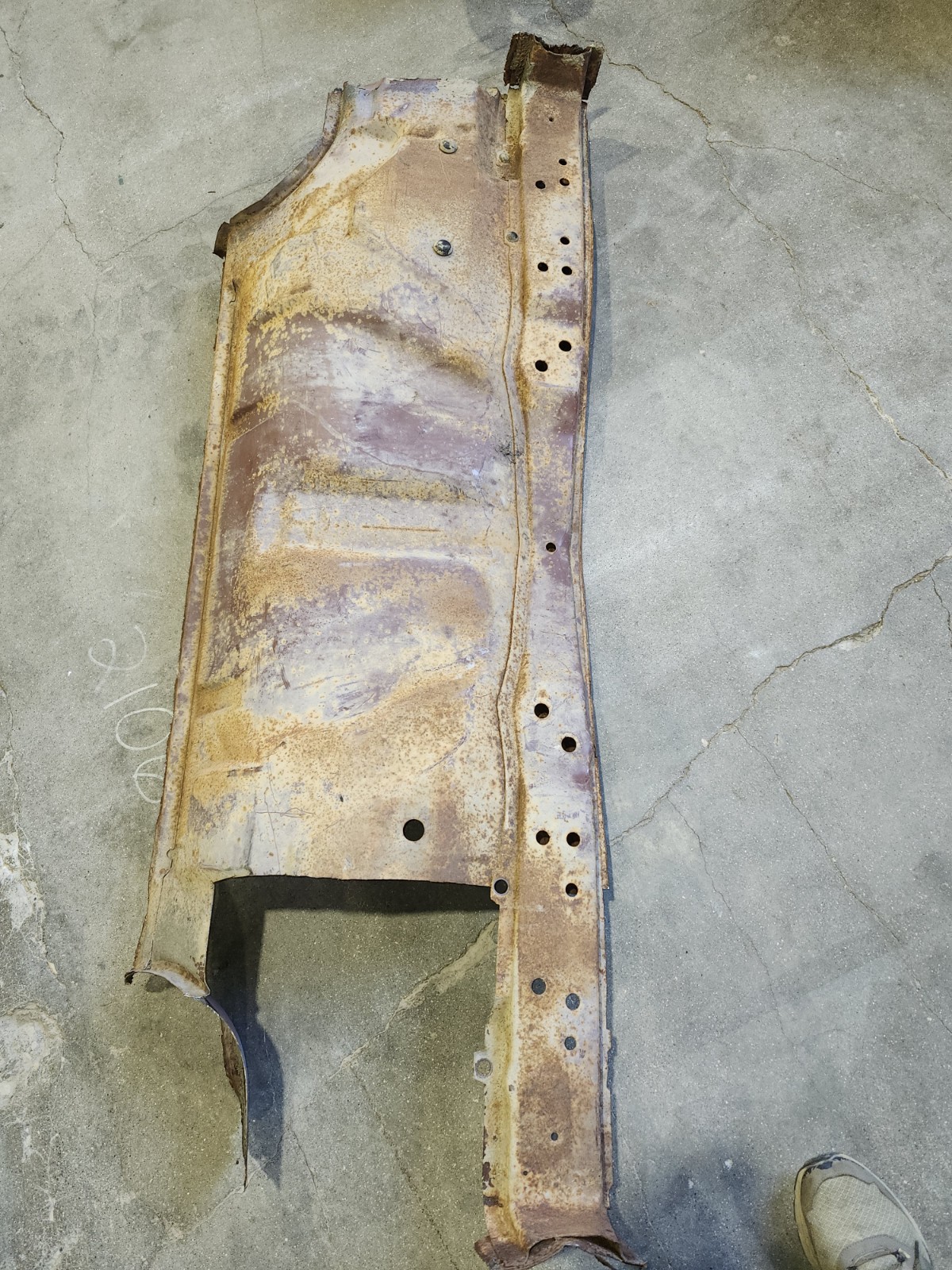 1959,1960 chevrolet chevy Rear Floor Brace Under Seat Pan, Repair Panel, impala 