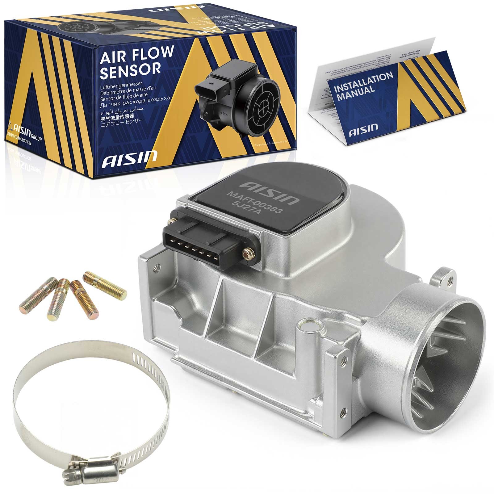 AISIN Mass Air Flow Sensor with Housing for Toyota 4Runner Pickup 1989-1995 AISIN Mass Air Flow Sensor with Housing for Toyota 4Runner Pickup 1989-1995
