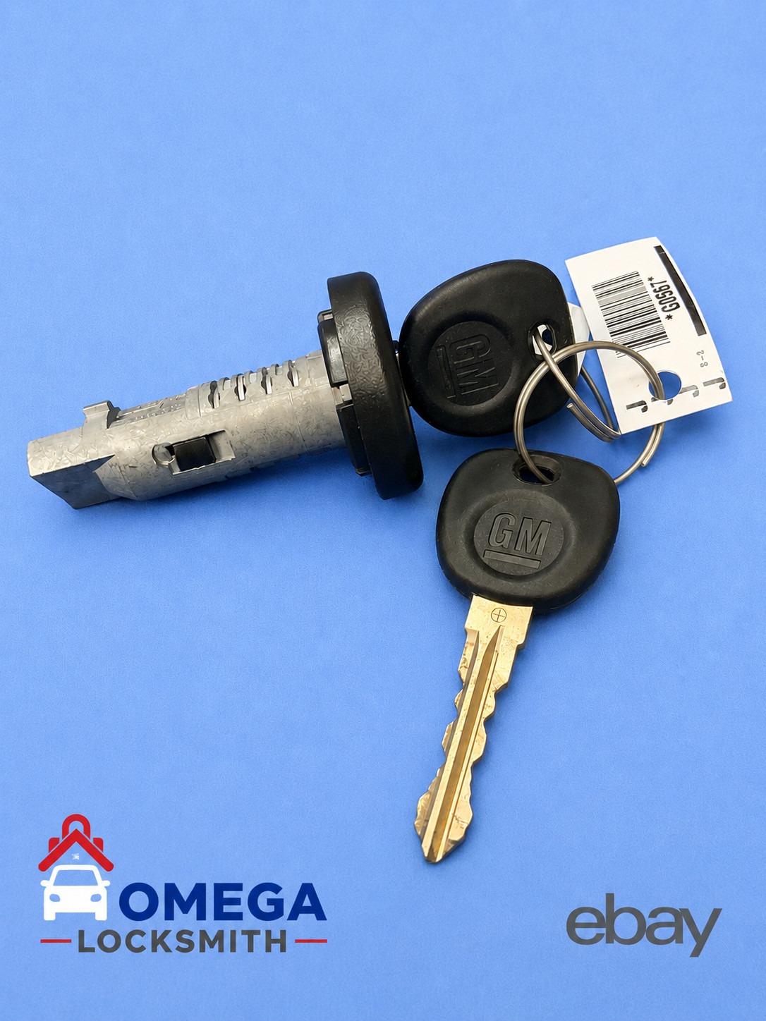 07-13 Silverado Sierra Tahoe Ignition Key Lock Cylinder Switch With 2 Chip Keys