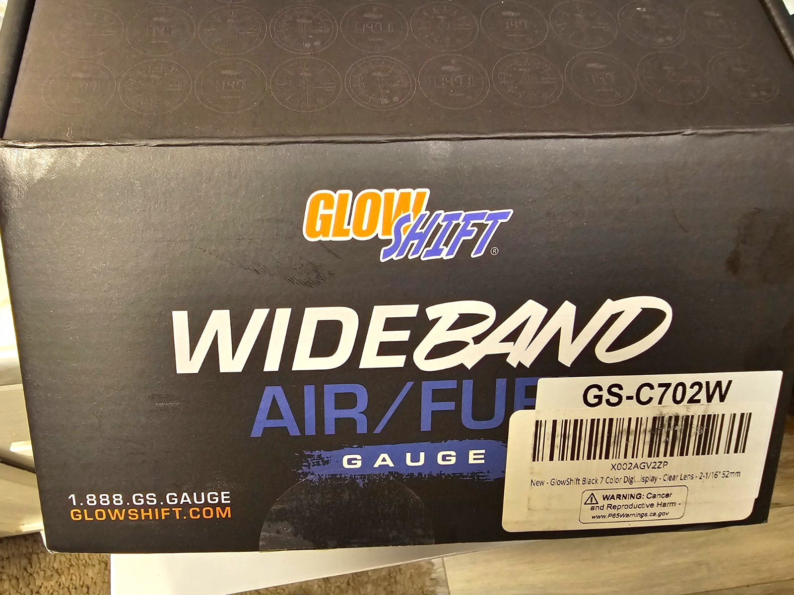 GlowShift GS-C702W Wideband Air/Fuel Ratio Gauge Kit Brand New Never Used – $160 GlowShift GS-C702W Wideband Air/Fuel Ratio Gauge Kit Brand New Never Used – $160