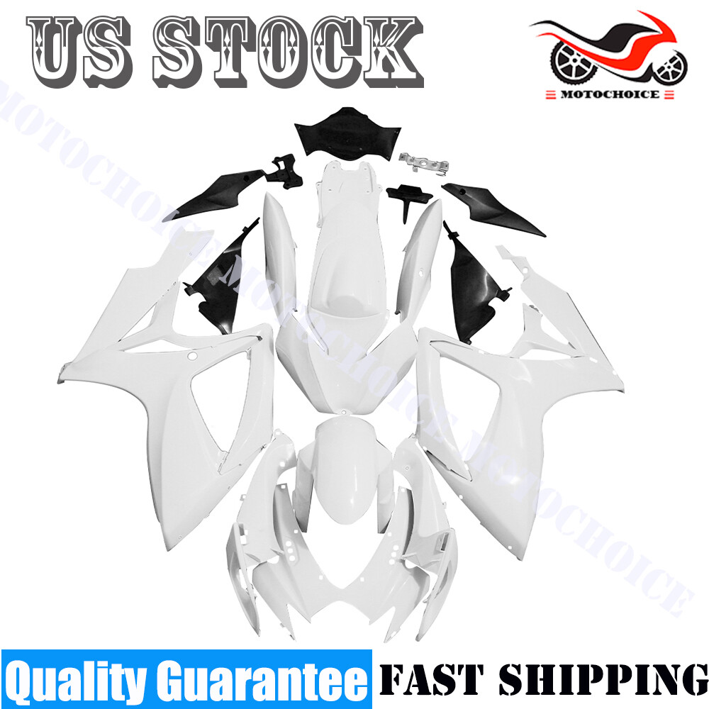 Unpainted Fairing Kit for Suzuki GSXR600 750 2006 2007 ABS Injection Bodywork US