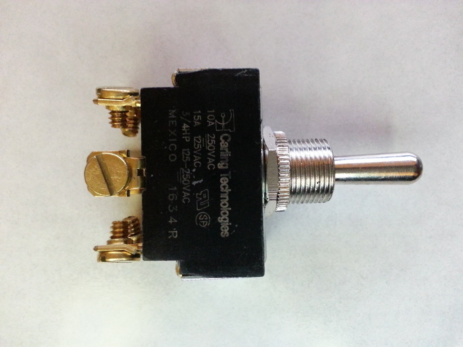 LOWRIDER HYDRAULICS Carling Technologies (ON)-OFF-(ON) 6 Prong Switch