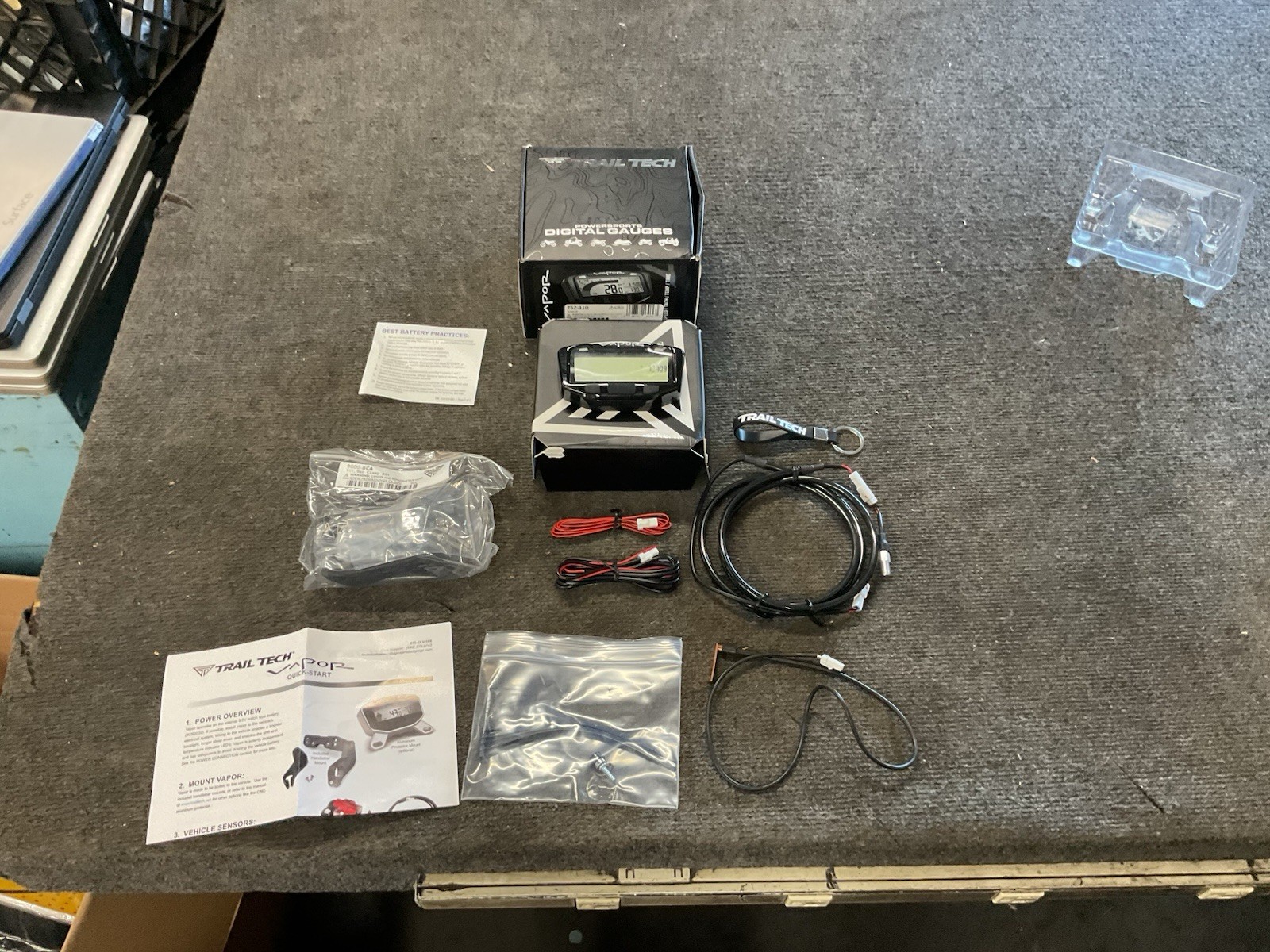 Trail Tech Vapor Computer Kit Speed Tach Temp 752-110 Husaberg Husqvarna KTM
