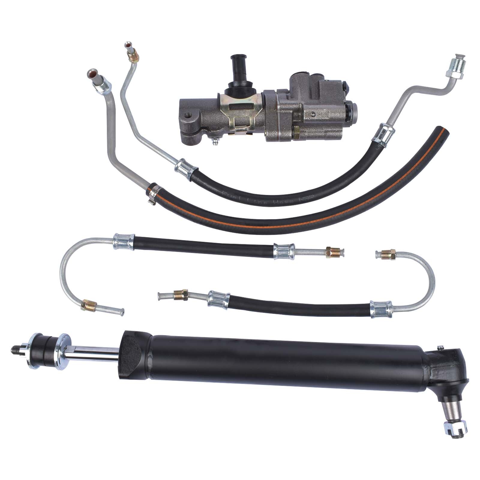 For 1963-1979 Corvette Small Block Steering Valve Cylinder Ram Hose Kit NO CORES