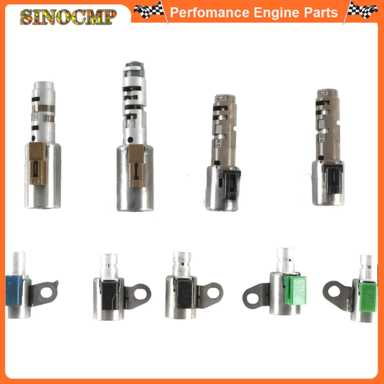 9PCS Transmission Shift Solenoid Kit for A760E A761E A960E AB60E AB60F SJ6A-EL
