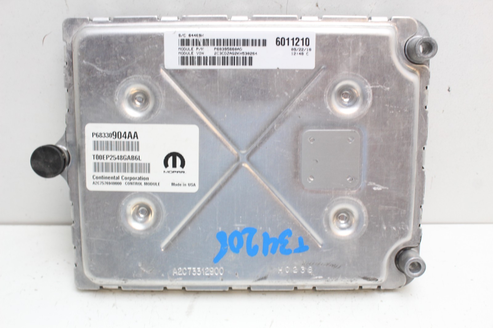 2018-2019 MOPAR Dodge Charger Computer 300 ECU PCM ECM PCU OEM P68395660AD
